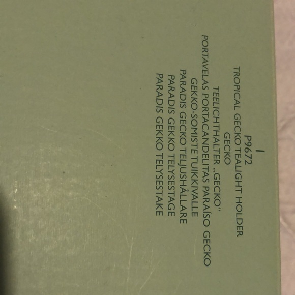 Party lite New Tropical Gecko Tealight holder - Picture 8 of 9